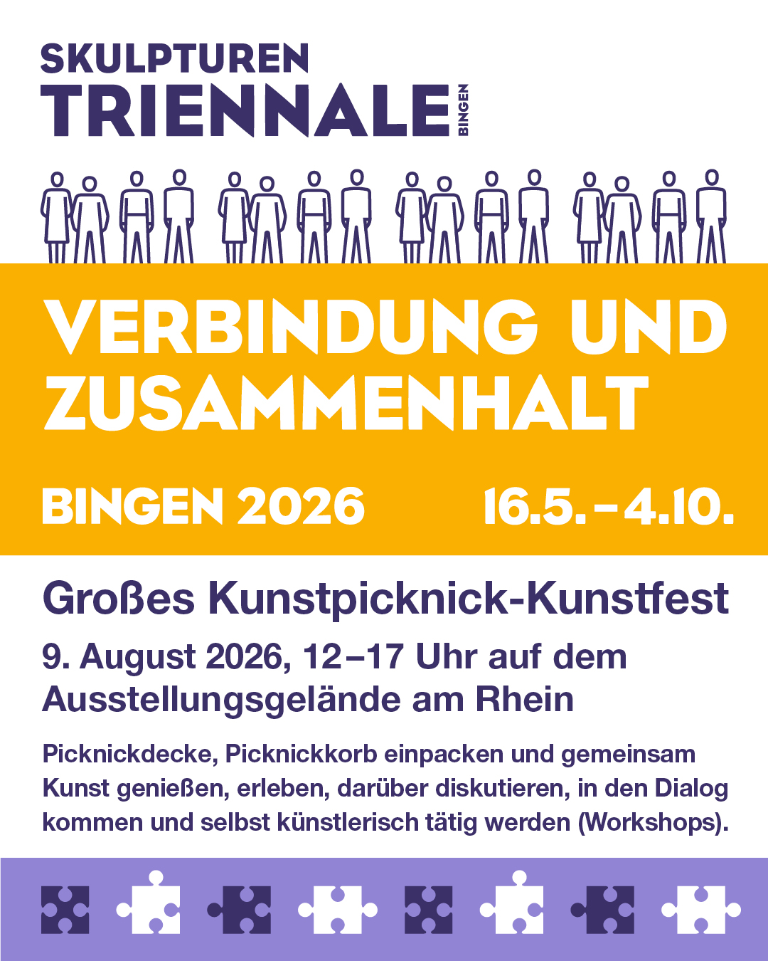 SAVE THE DATE. Kunstpicknick am 09. August